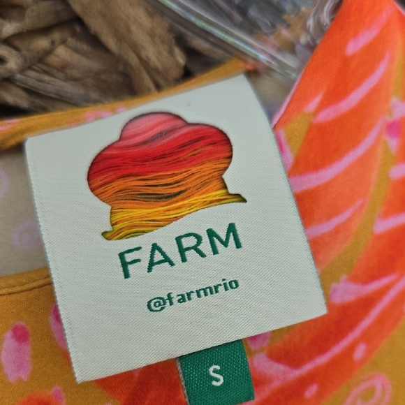 Farm Rio Jungle Panther Cutout Balloon Sleeve Dress - Picture 2 of 9